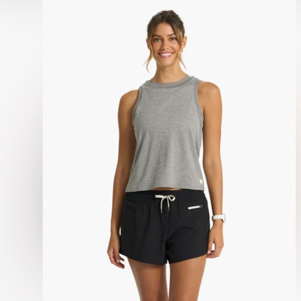 Vuori Energy Top Women's Performance Tank in Red